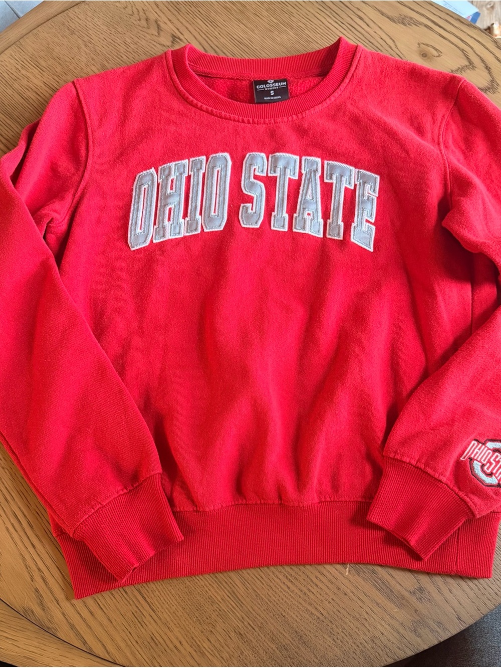 Ohio State Red Crewneck Sweatshirt - Colosseum women’s size small